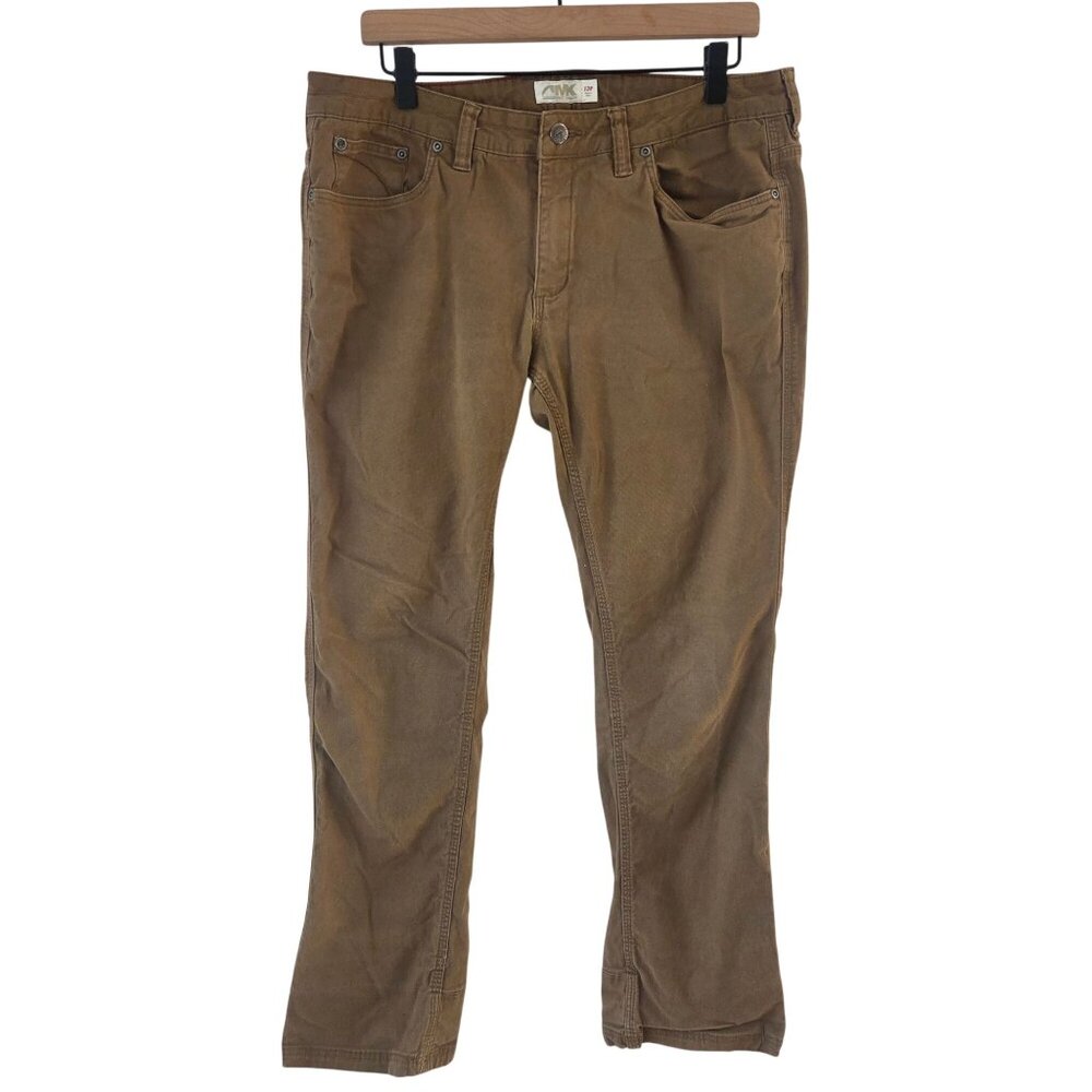 Mountain Khakis Brown Camber Pants Rugged Outdoors Women's Petite 12 (12P)